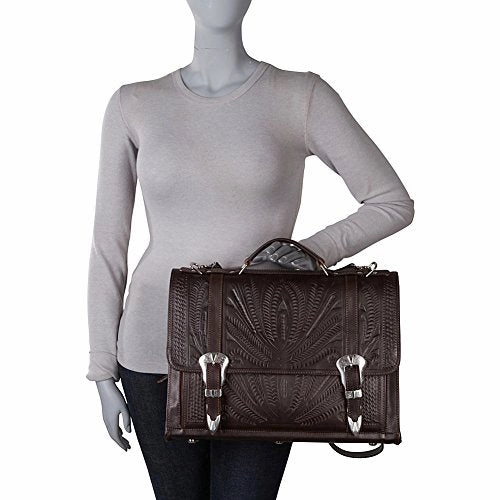 Ropin West Briefcase (Brown)
