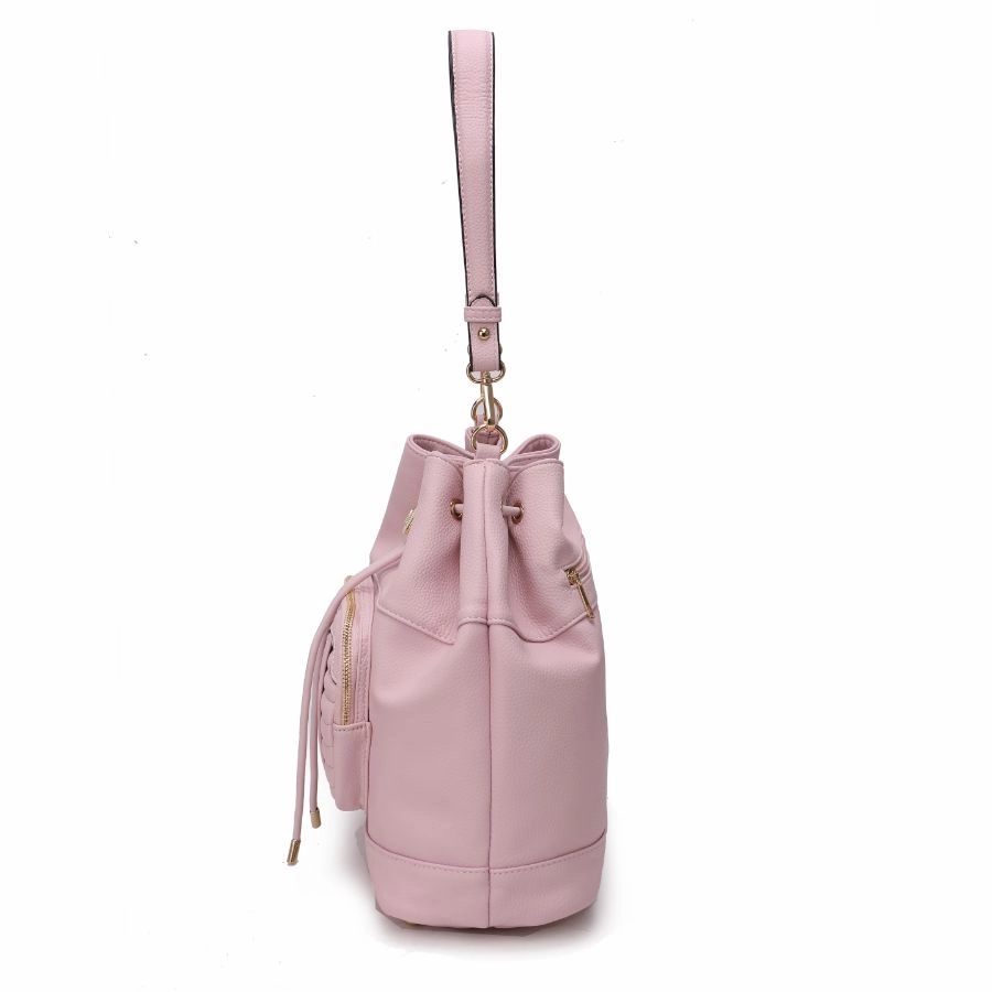 Ryder Vegan Leather Womens Shoulder Bag with Wallet - 2 pieces