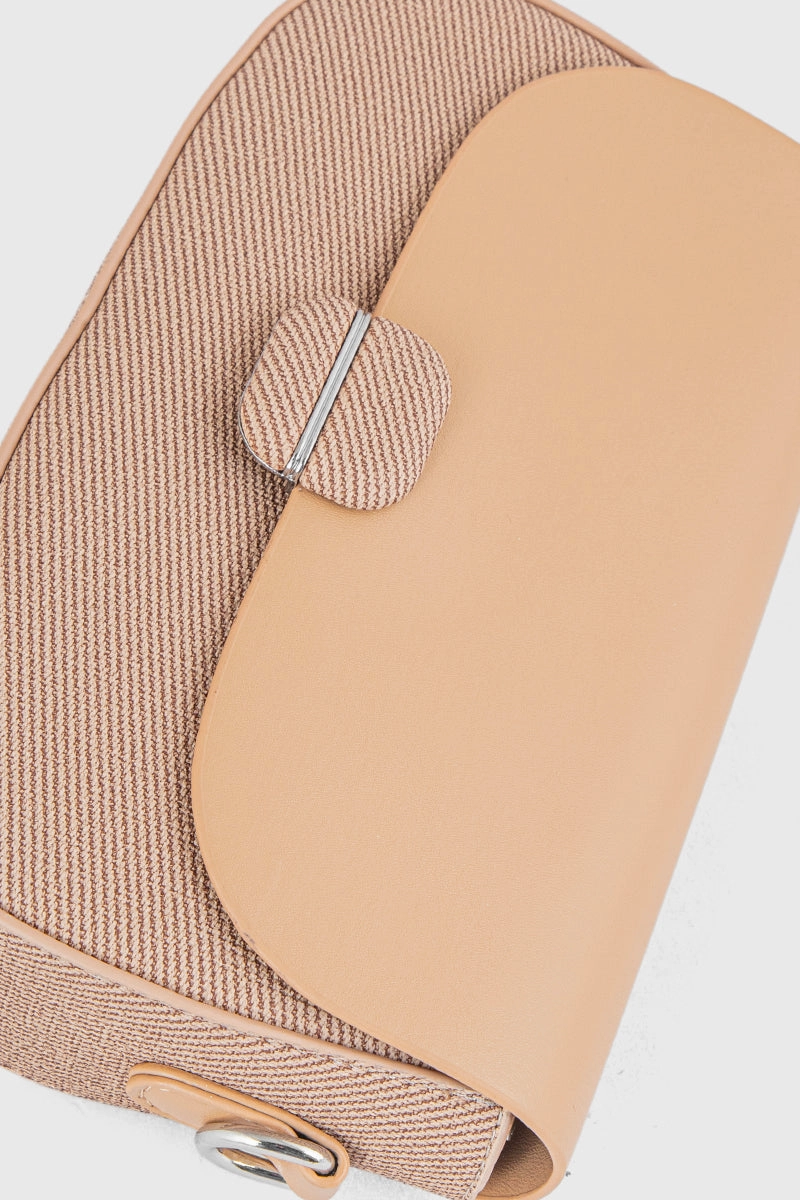 Saddle Shoulder Bags BS2132-Beige