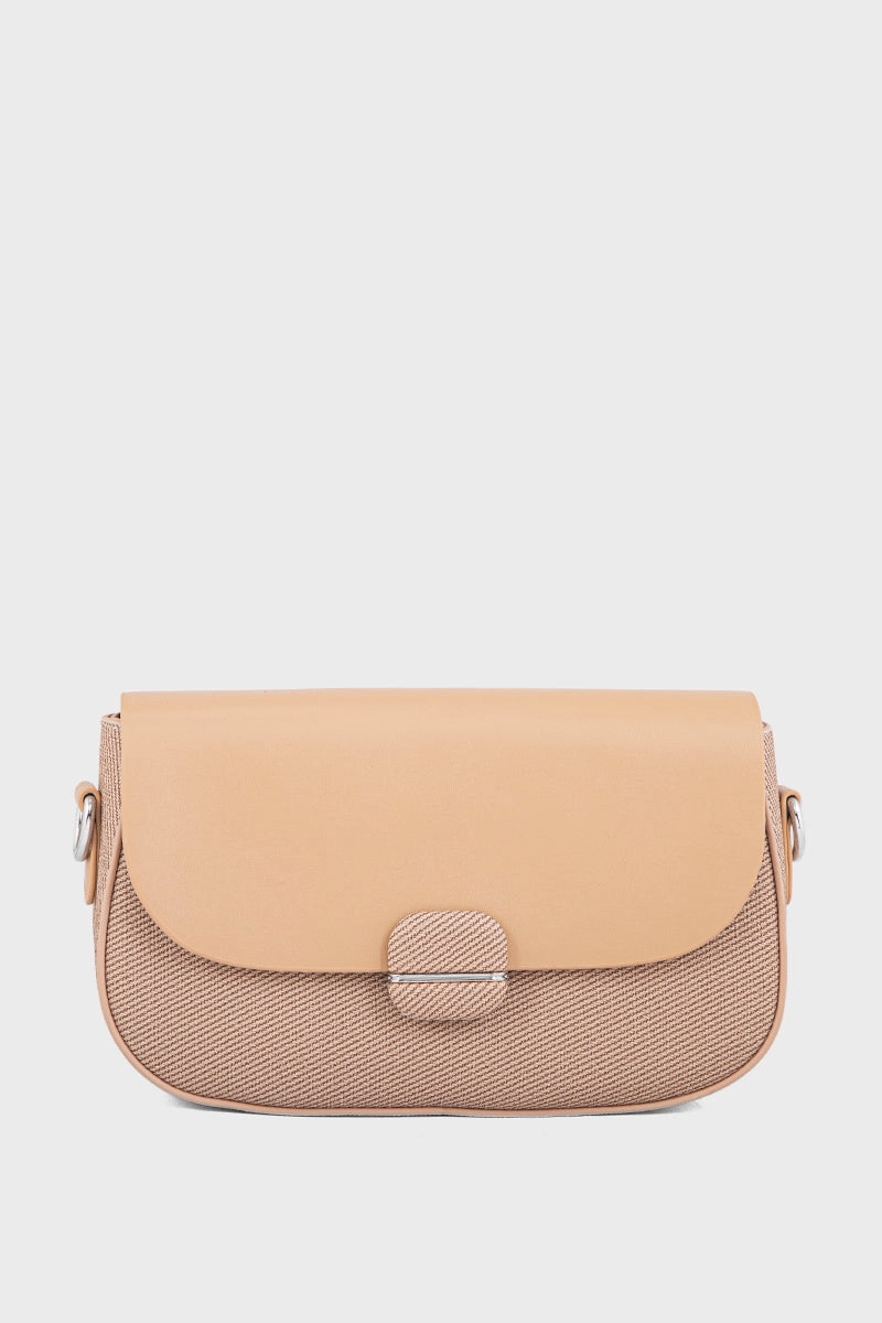 Saddle Shoulder Bags BS2132-Beige