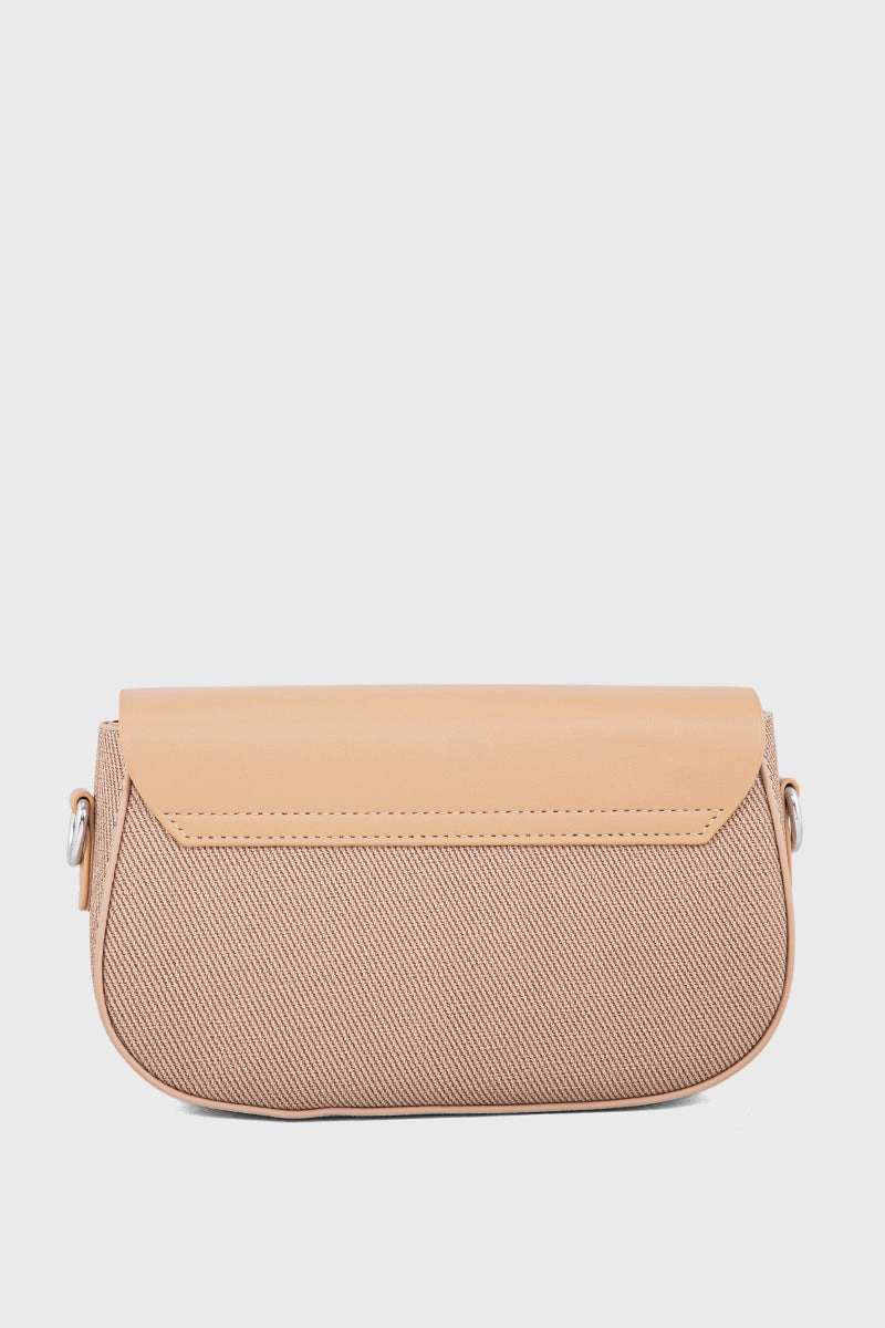 Saddle Shoulder Bags BS2132-Beige