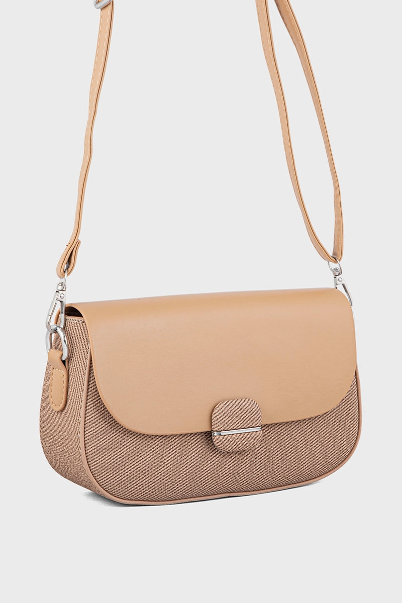 Saddle Shoulder Bags BS2132-Beige