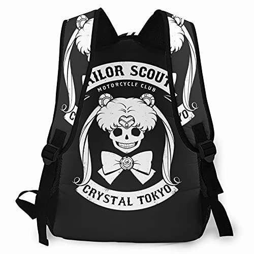 Sai-Lor Mo-On Backpack Travel College School Daypack Bookbag Casual Sports Backpack Laptop Backpack For Women Men