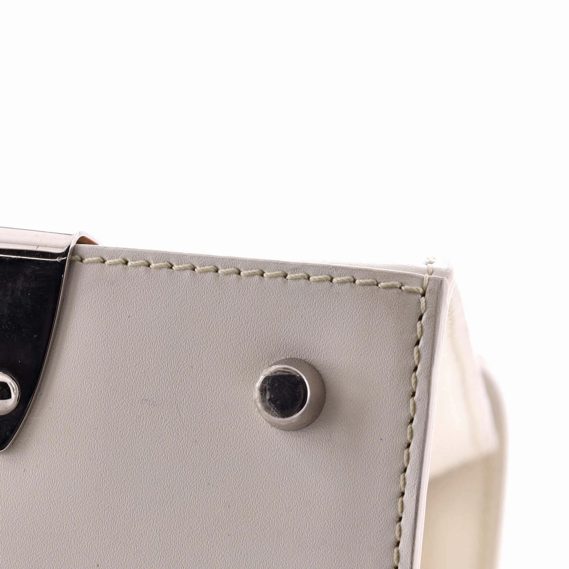 Saigon Top Handle Bag Coated Canvas with Leather PM