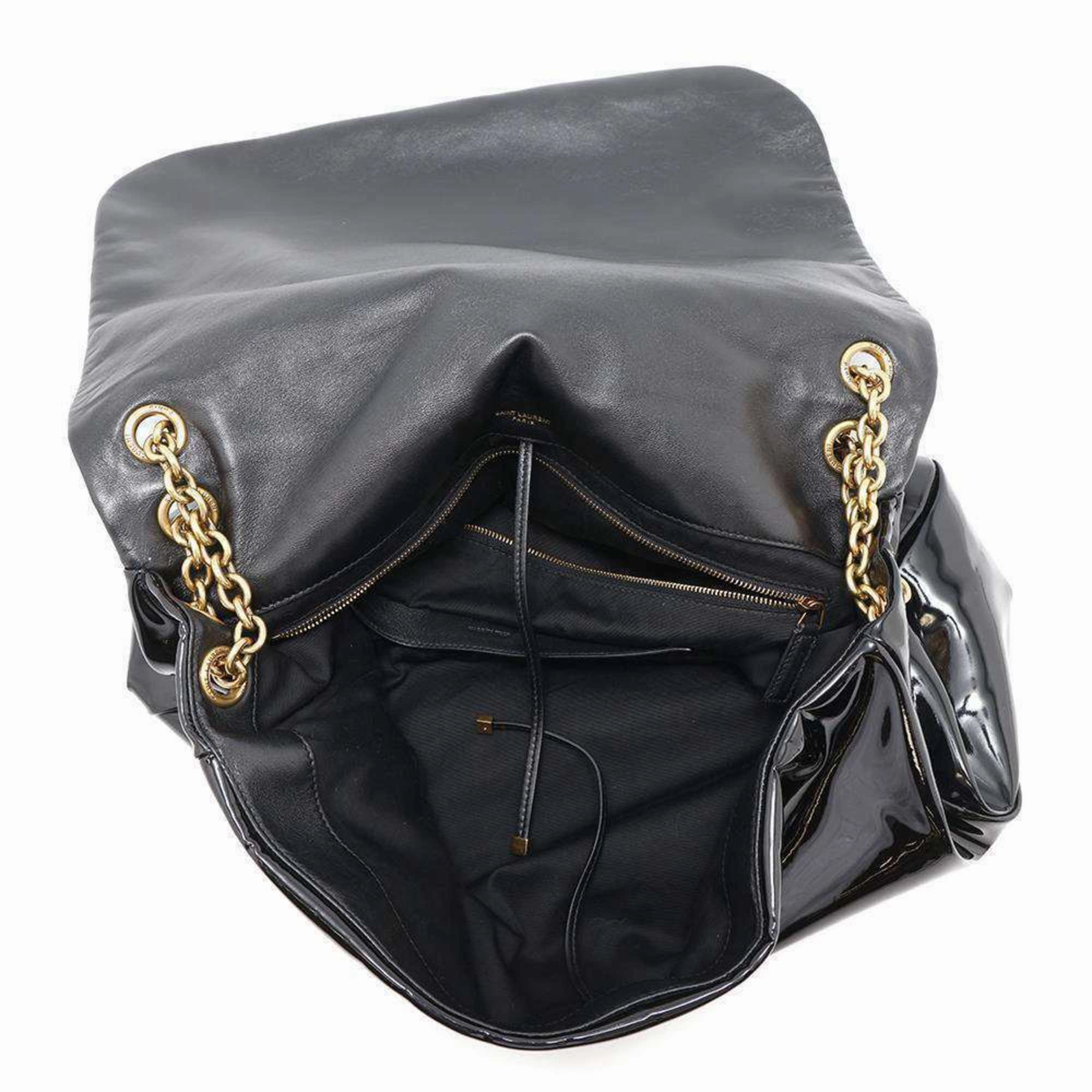 Saint Laurent Patent Leather Shoulder Bag (Pre-Owned)