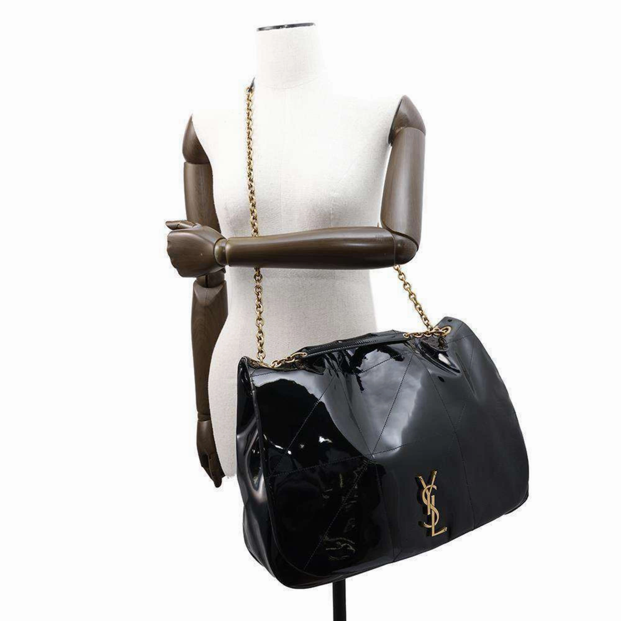 Saint Laurent Patent Leather Shoulder Bag (Pre-Owned)