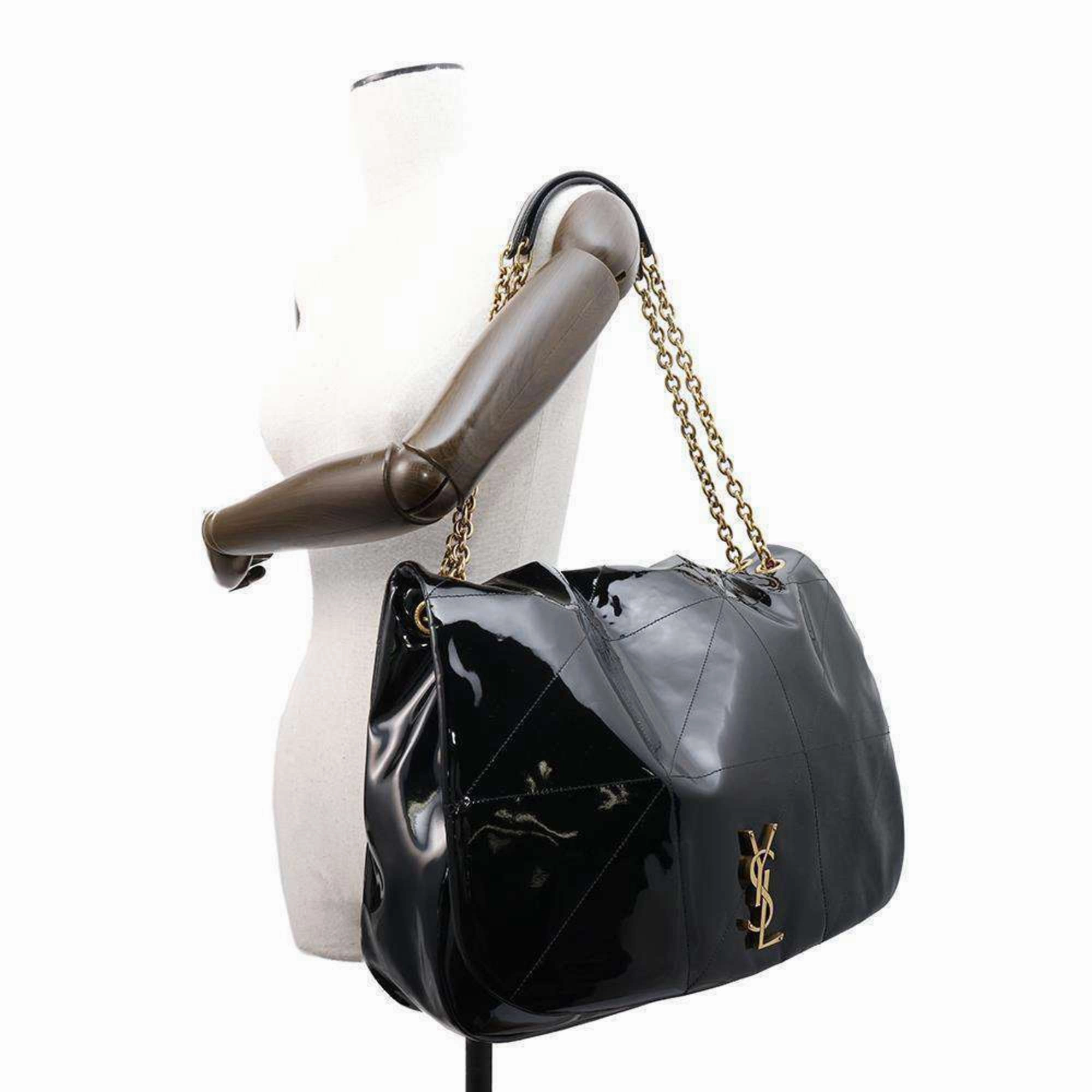 Saint Laurent Patent Leather Shoulder Bag (Pre-Owned)
