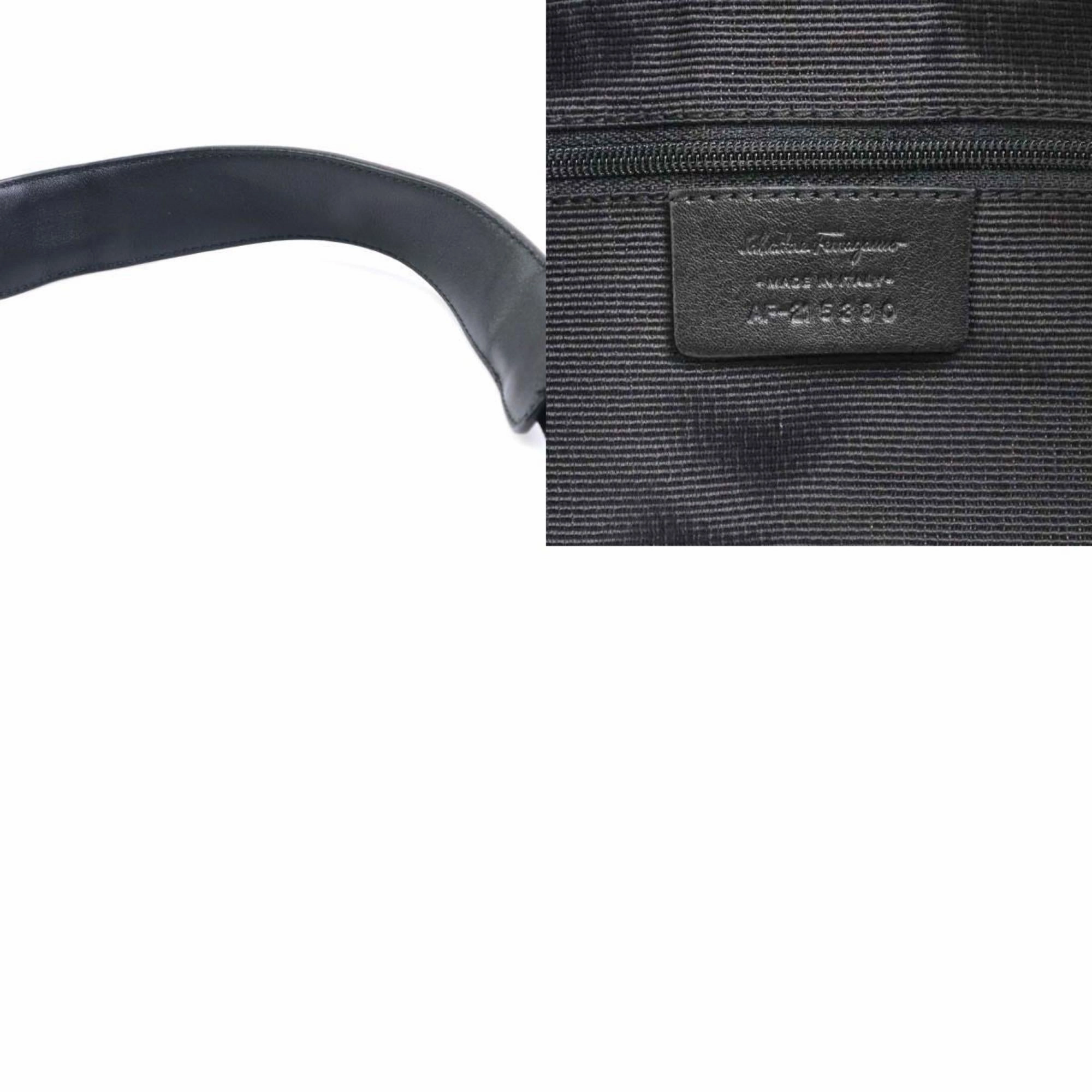 Salvatore Ferragamo  Canvas Shoulder Bag (Pre-Owned)