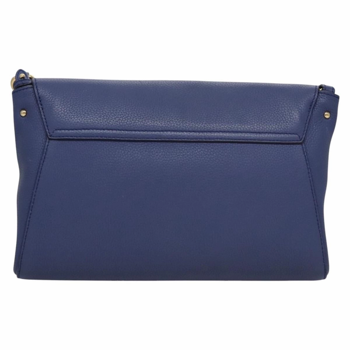 Salvatore Ferragamo Gancini Leather Shoulder Bag (Pre-Owned)