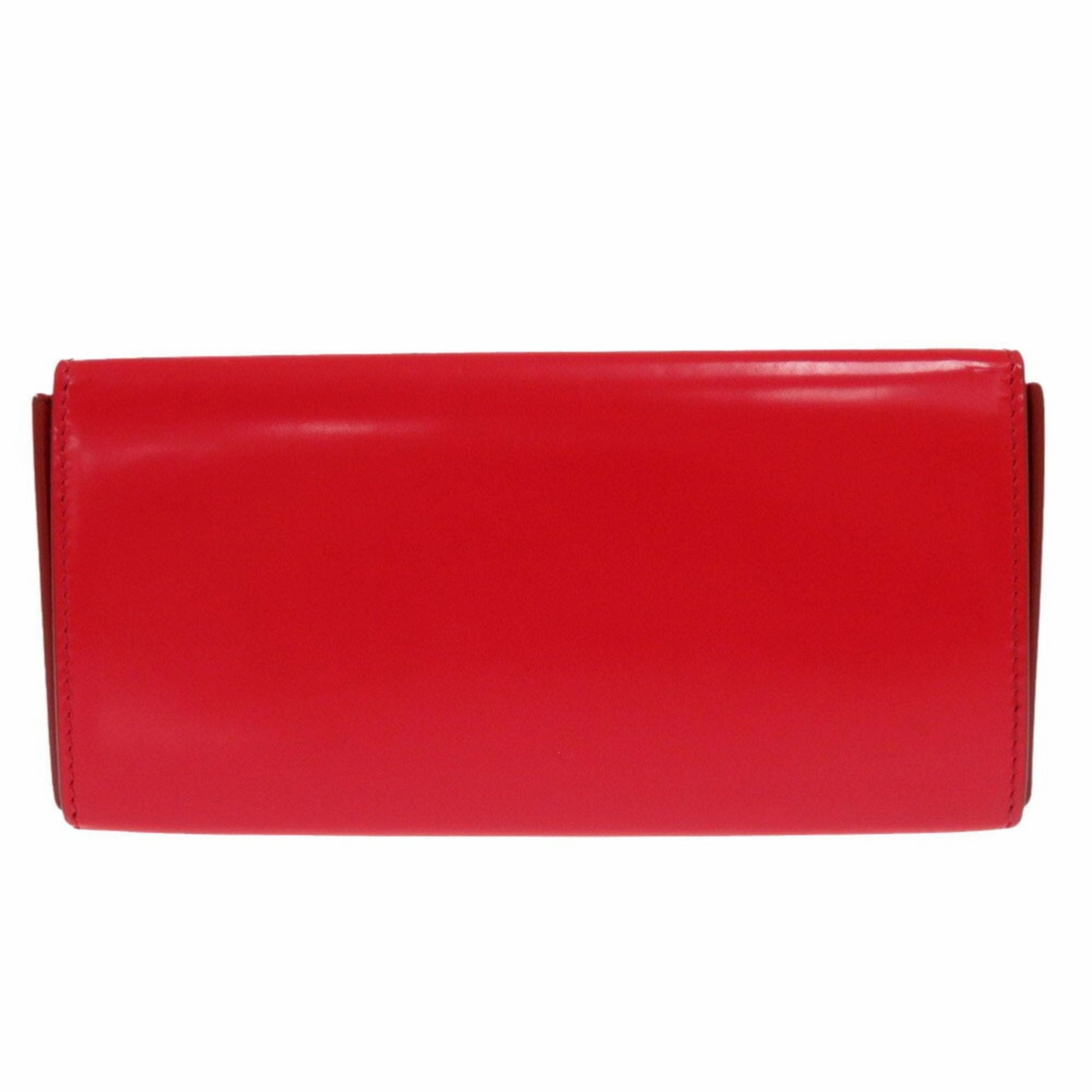 Salvatore Ferragamo Leather Clutch Bag Shoulder Bag (Pre-Owned)