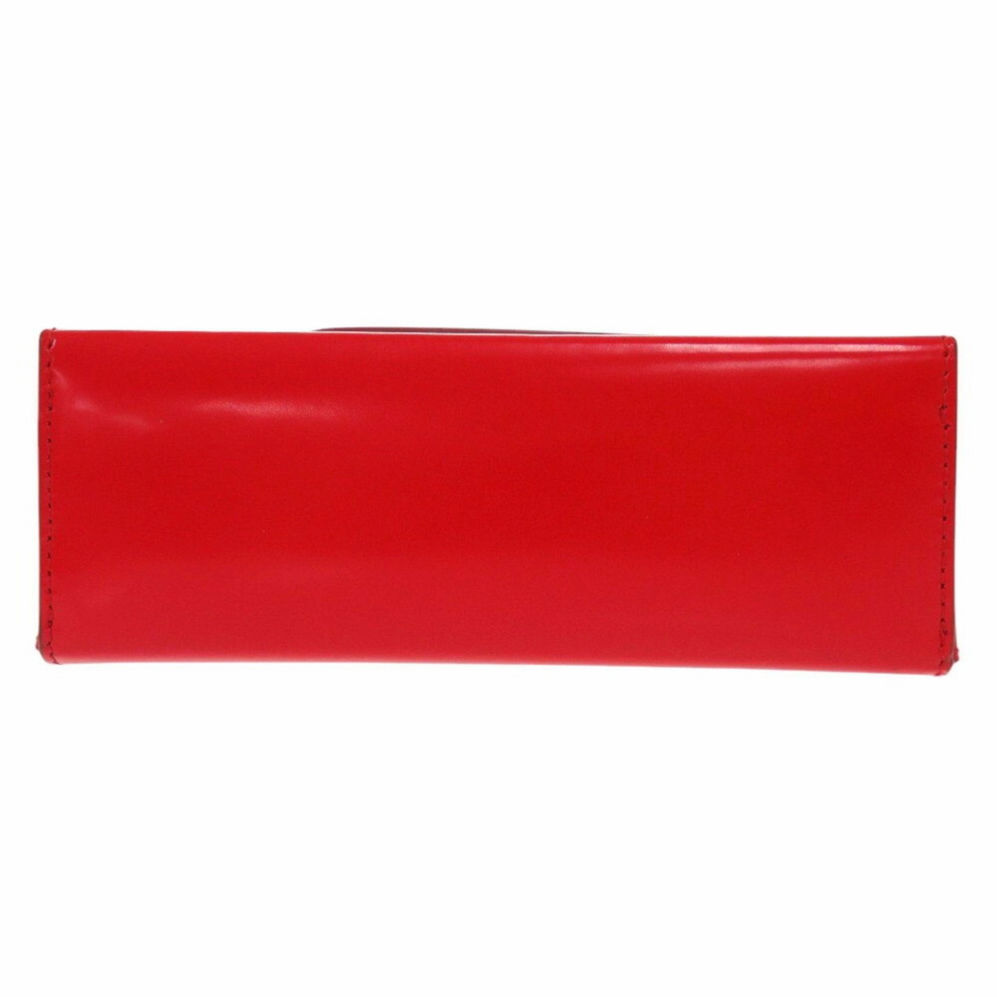Salvatore Ferragamo Leather Clutch Bag Shoulder Bag (Pre-Owned)