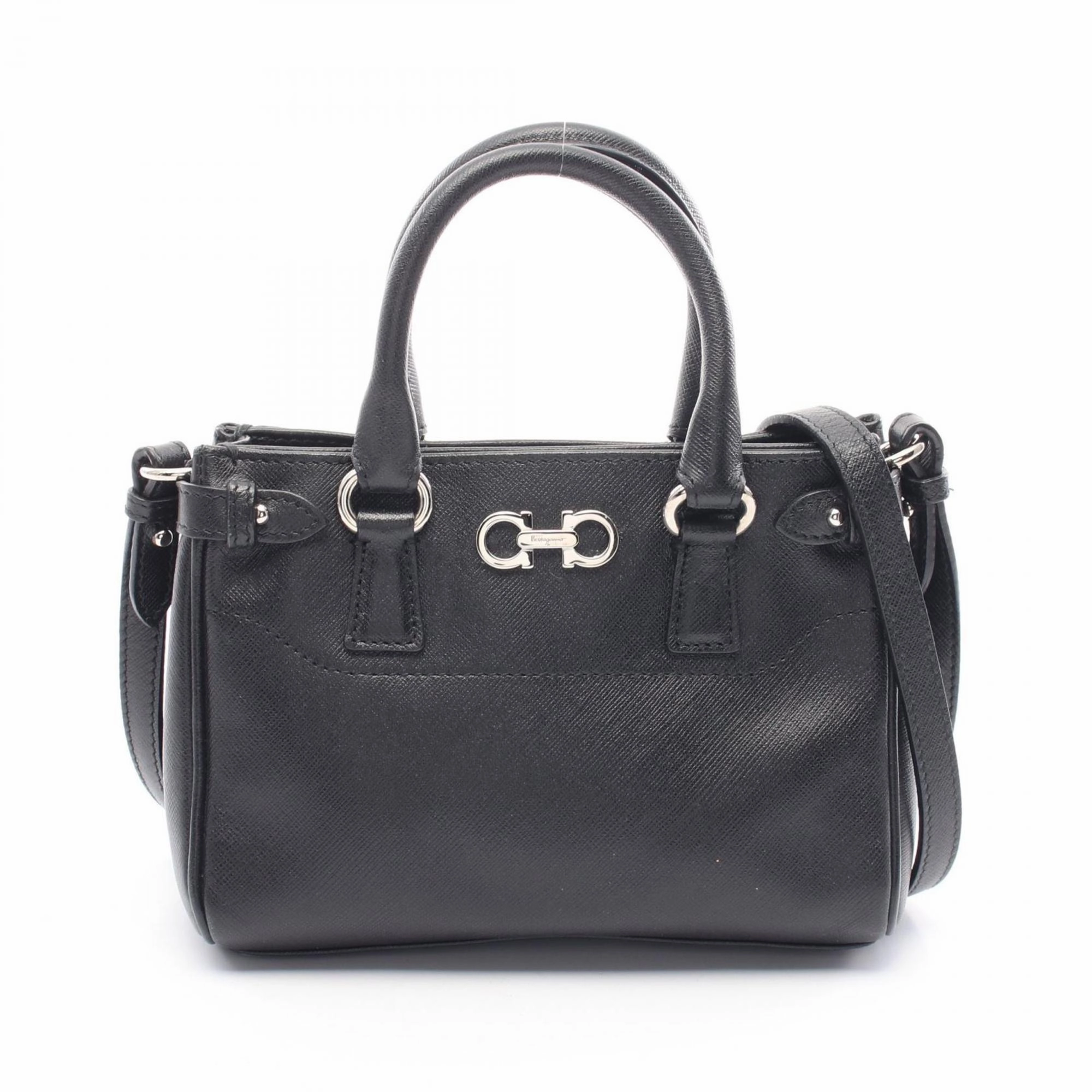 Salvatore Ferragamo Leather Handbag (Pre-Owned)