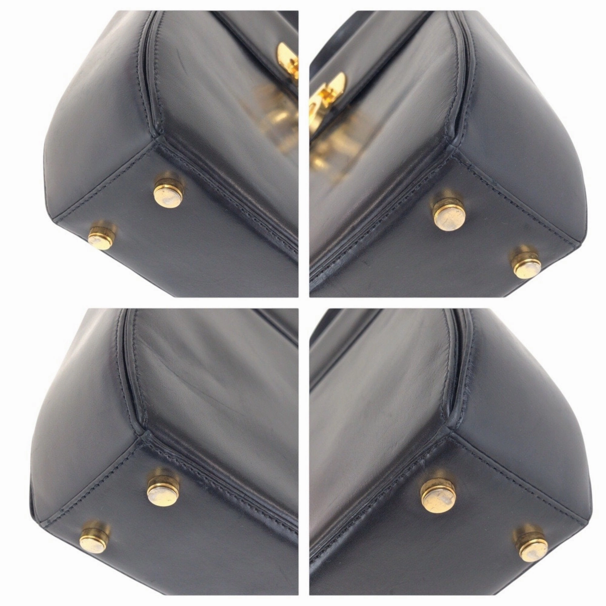 Salvatore Ferragamo Leather Handbag (Pre-Owned)