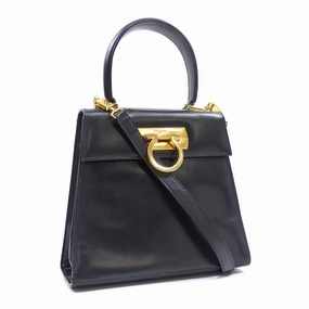 Salvatore Ferragamo Leather Handbag (Pre-Owned)