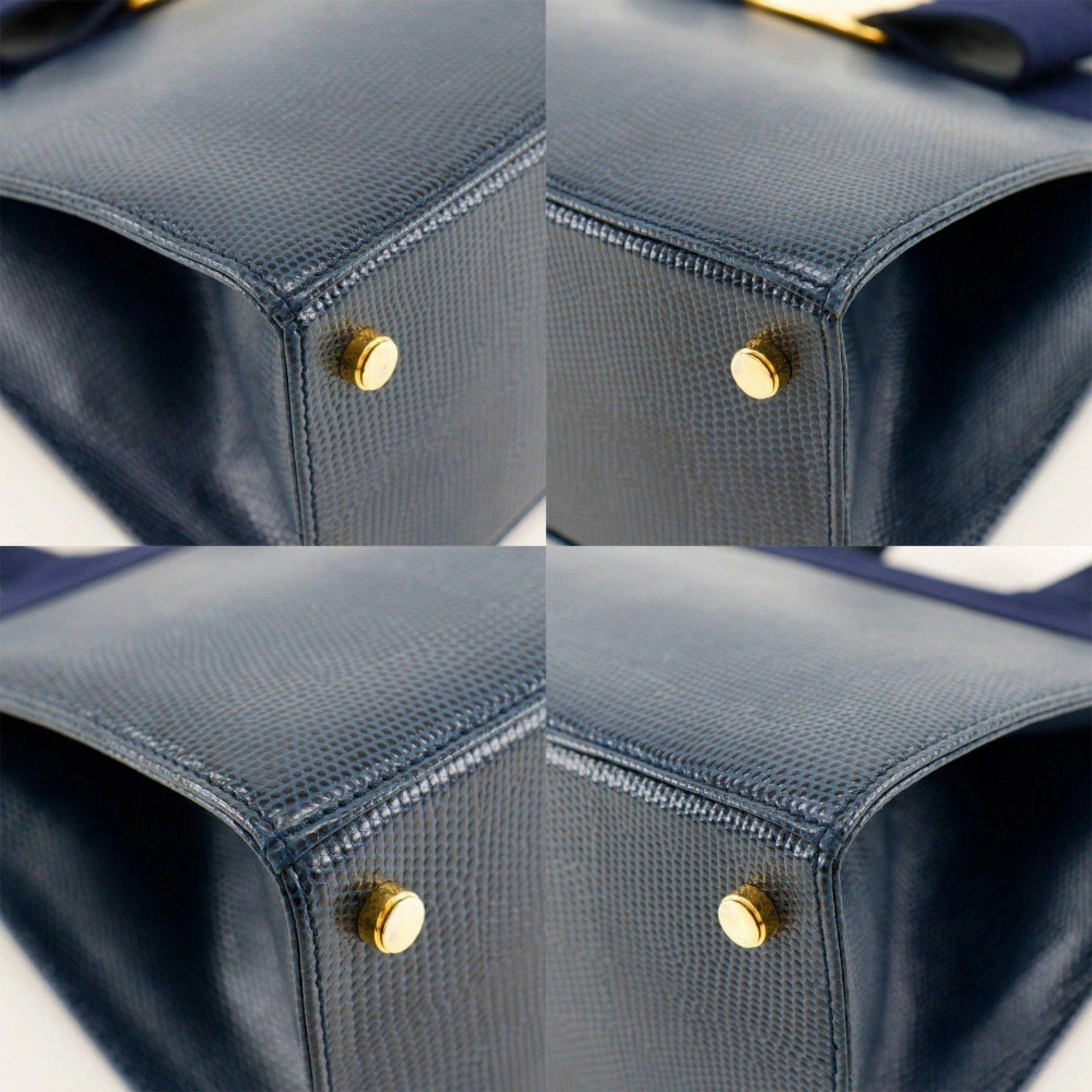 Salvatore Ferragamo Leather Handbag (Pre-Owned)