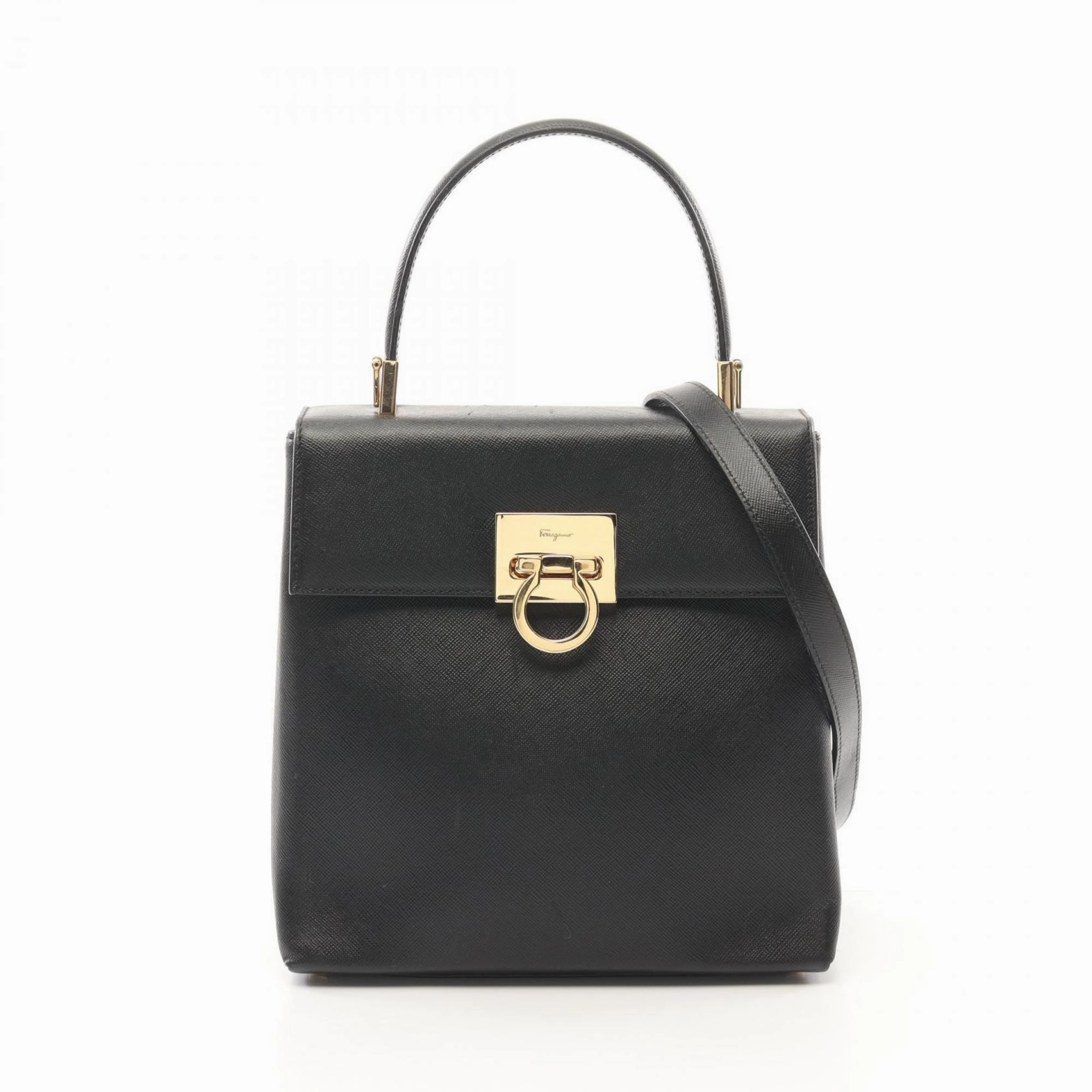 Salvatore Ferragamo Leather Handbag (Pre-Owned)