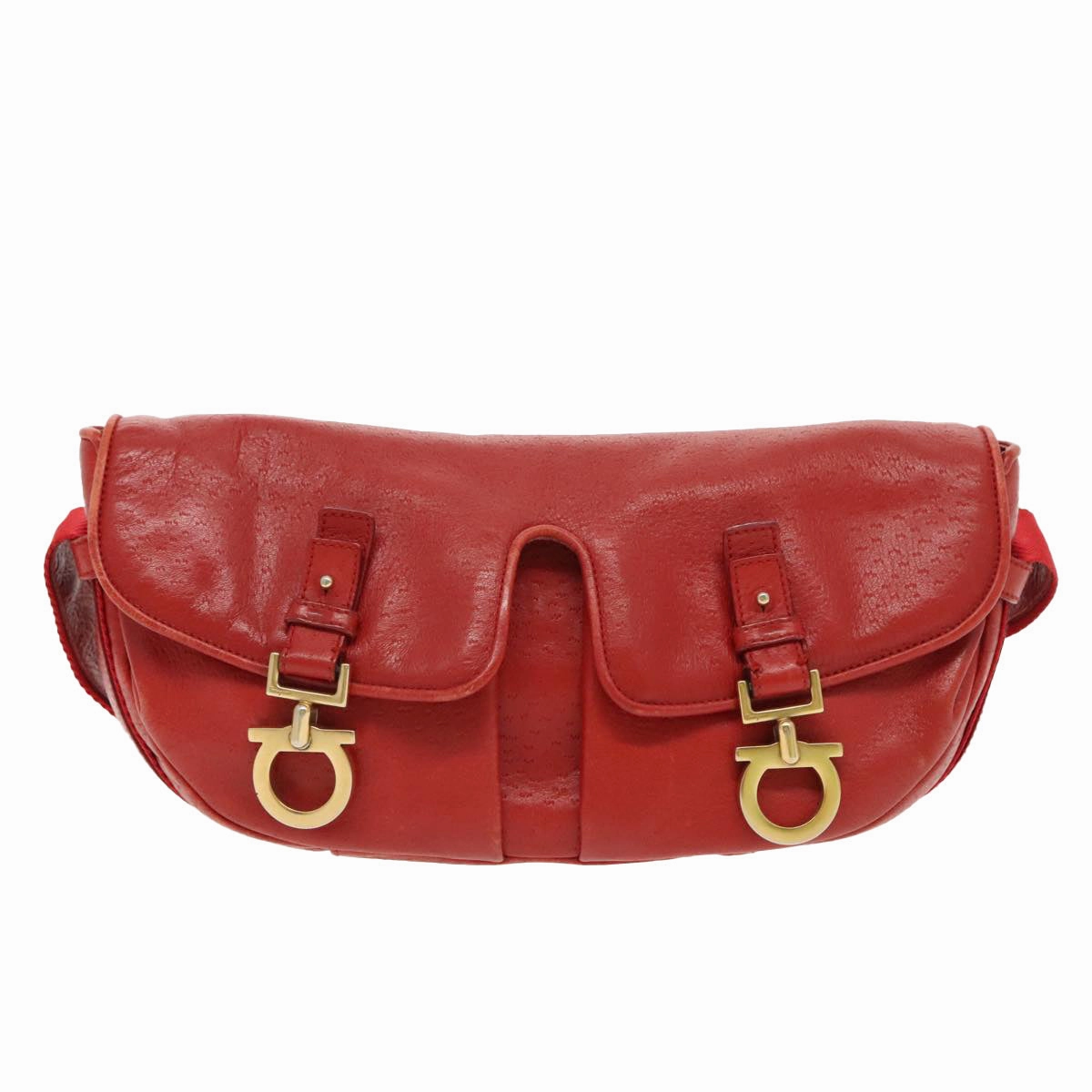 Salvatore Ferragamo  Leather Shoulder Bag (Pre-Owned)