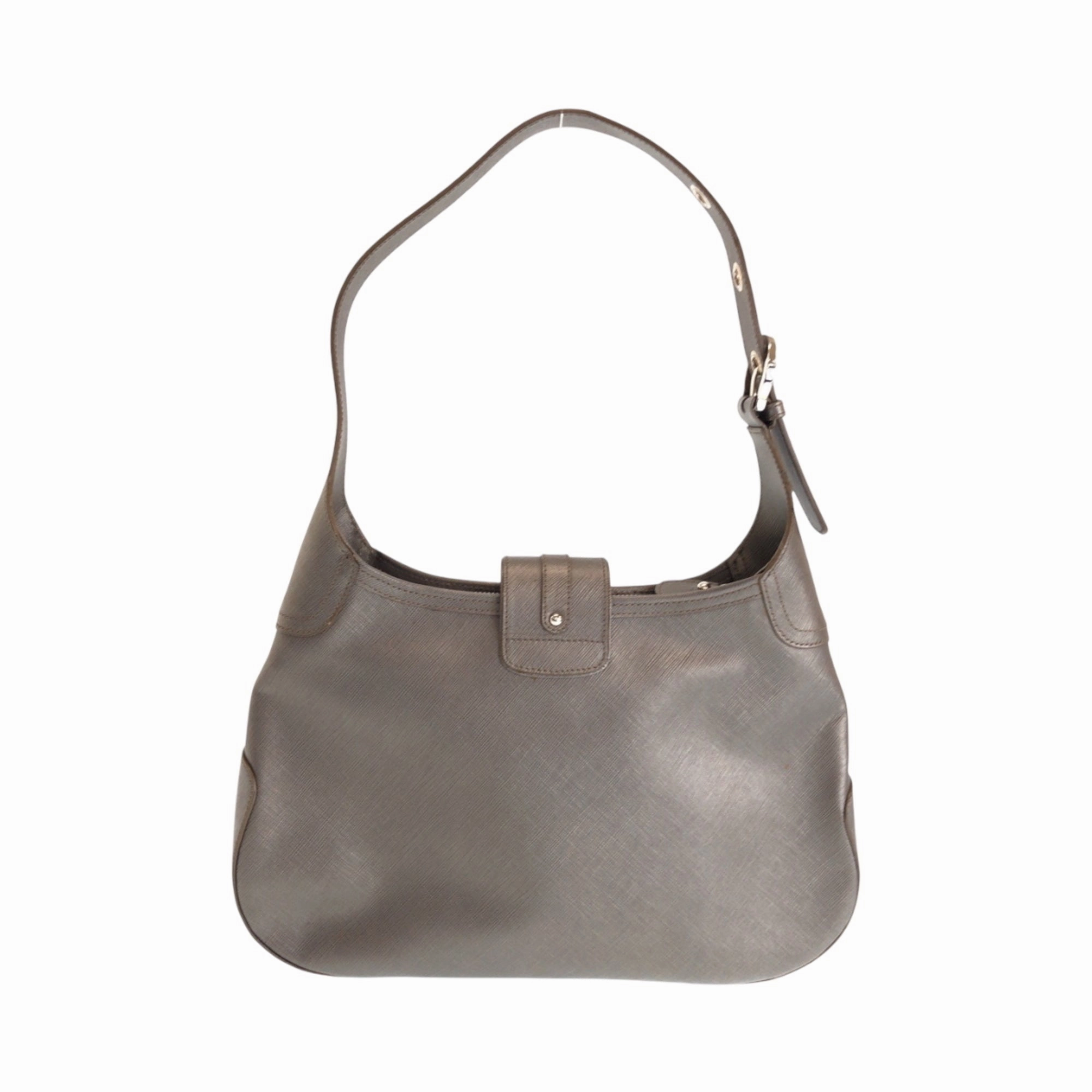 Salvatore Ferragamo Leather Shoulder Bag (Pre-Owned)