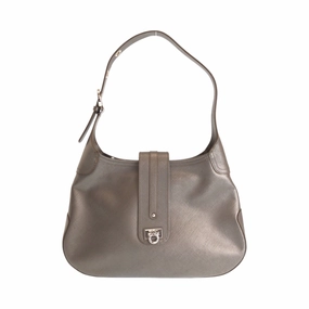 Salvatore Ferragamo Leather Shoulder Bag (Pre-Owned)