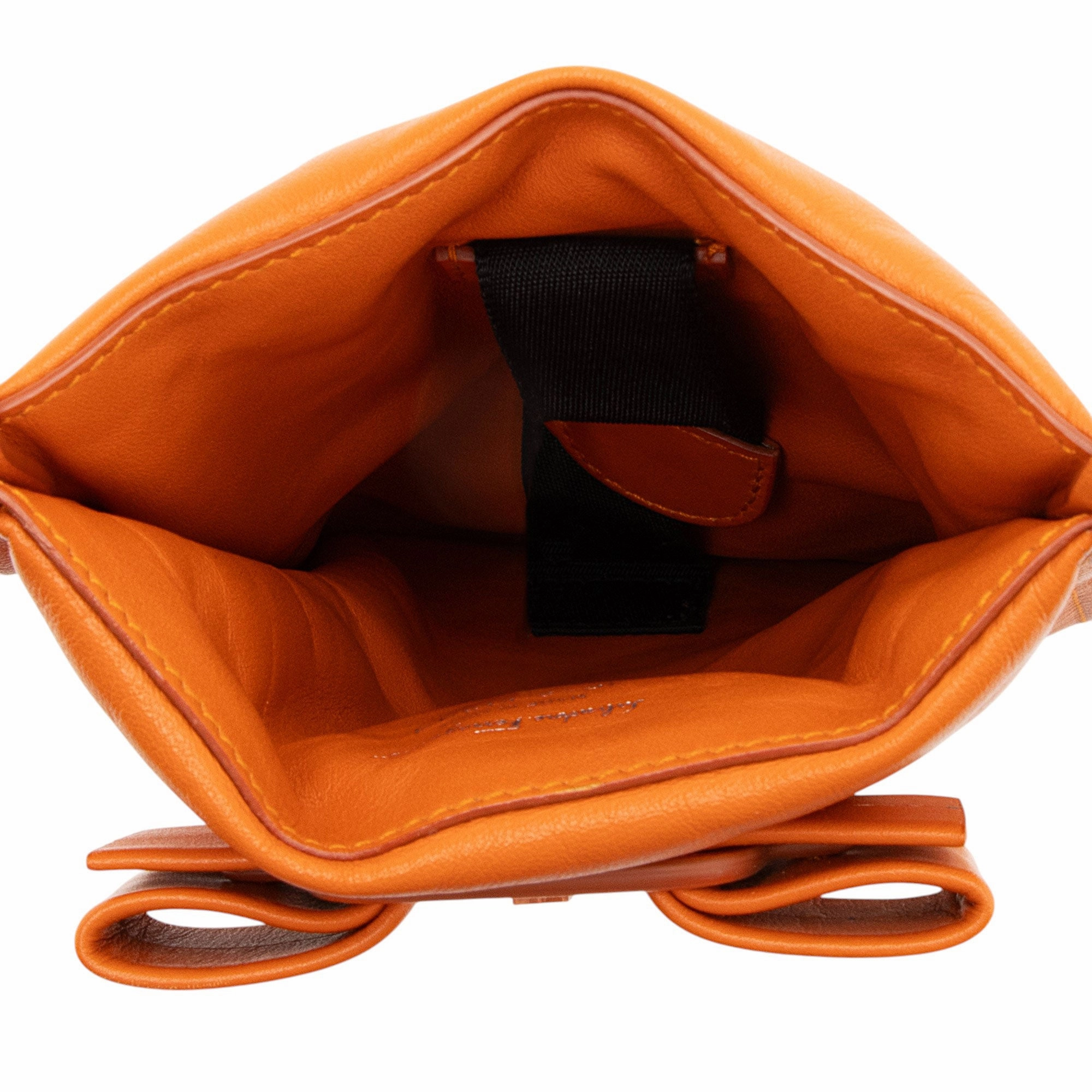 Salvatore Ferragamo Leather Viva Bow N/S Mini Bag