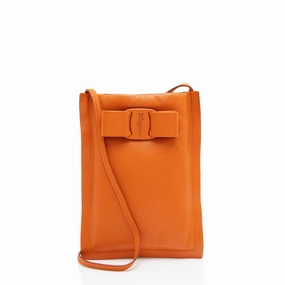 Salvatore Ferragamo Leather Viva Bow N/S Mini Bag
