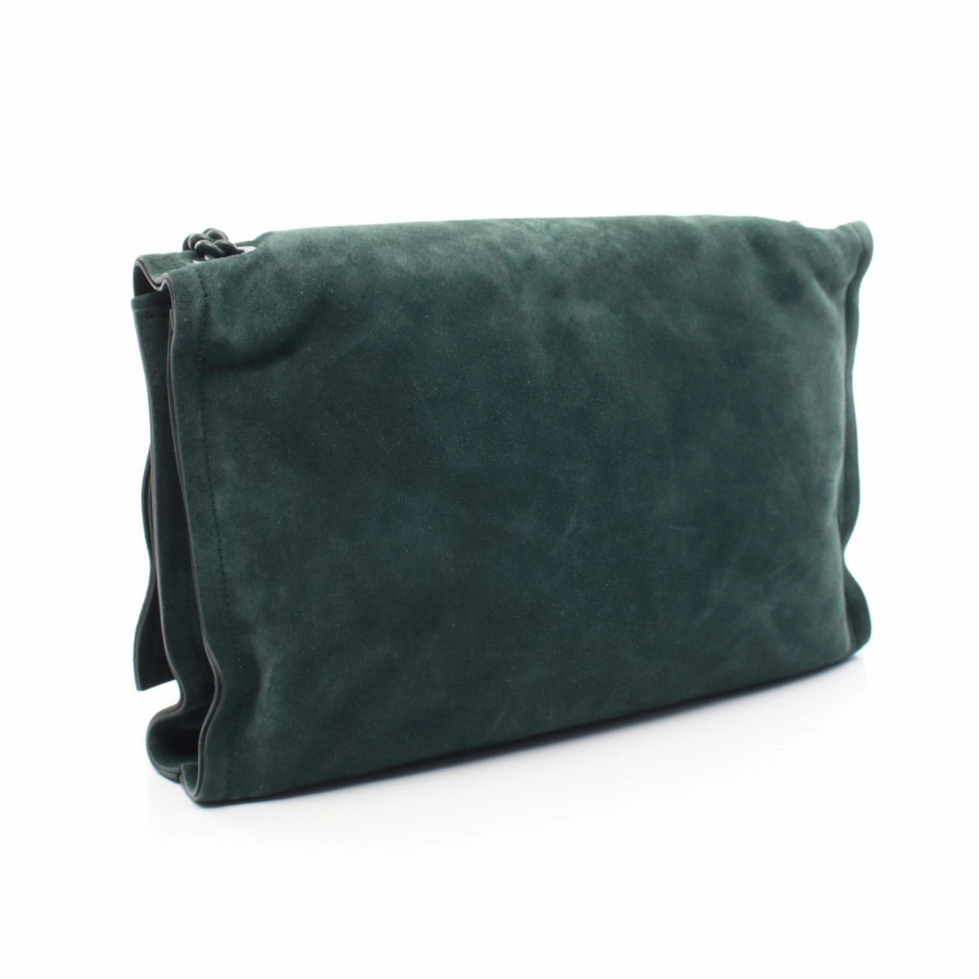 Salvatore Ferragamo Suede Leather Shoulder Bag (Pre-Owned)