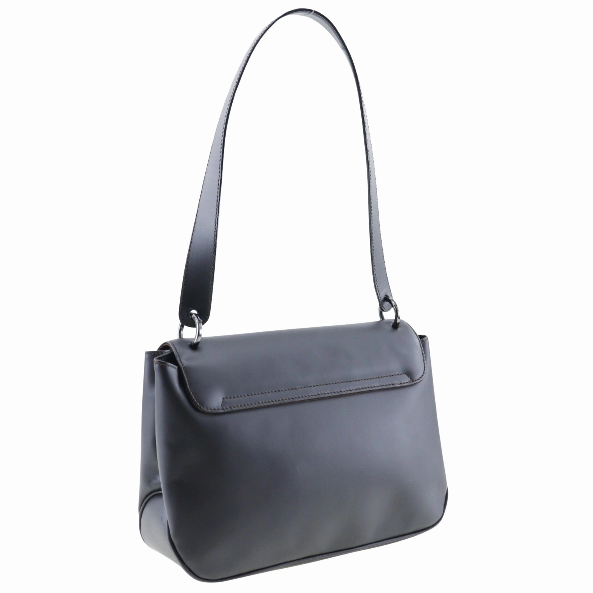 Salvatore Ferragamo Vara Leather Shoulder Bag (Pre-Owned)
