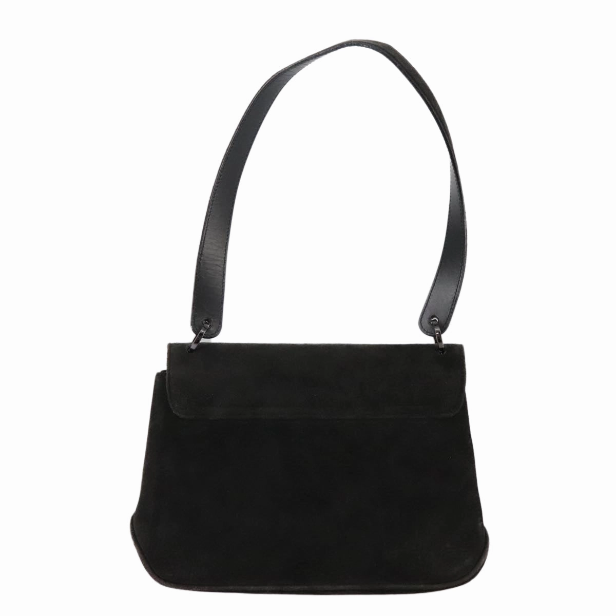 Salvatore Ferragamo Vara  Suede Shoulder Bag (Pre-Owned)