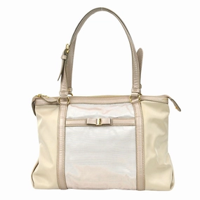 Salvatore Ferragamo Vara  Synthetic Shoulder Bag (Pre-Owned)