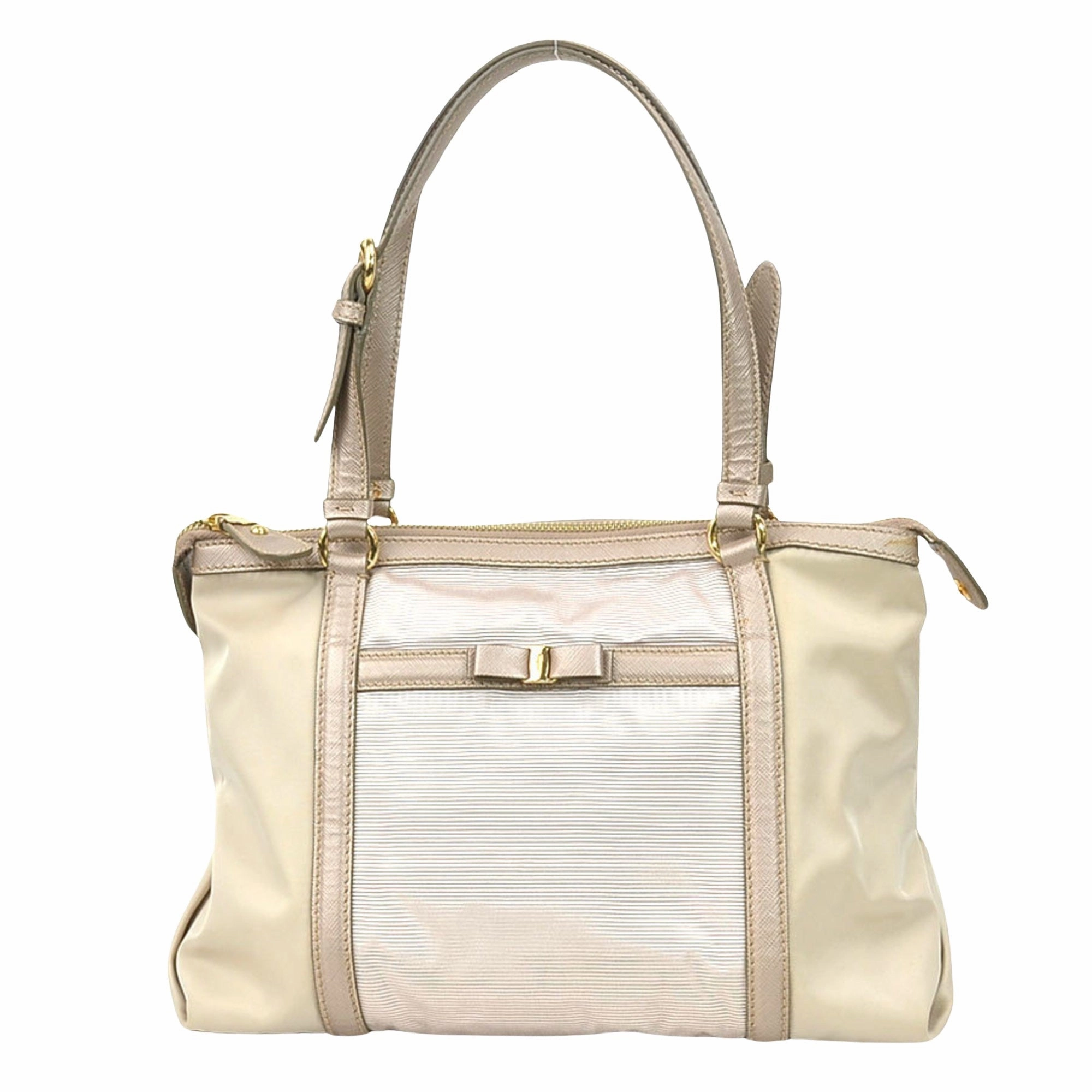 Salvatore Ferragamo Vara  Synthetic Shoulder Bag (Pre-Owned)