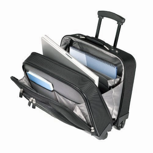 Samsonite 10392 Spinner Mobile Office Wheeled Briefcase (Black)