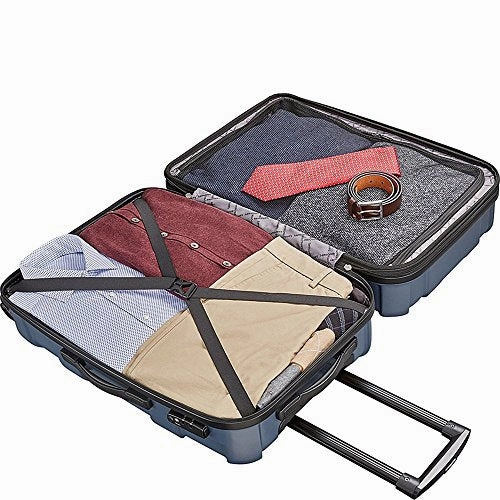 Samsonite Centric 3-Piece Nested Luggage Set With Accessory Kit (Blue Slate)