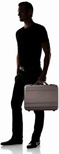 Samsonite Delegate Briefcase, Gun Metal