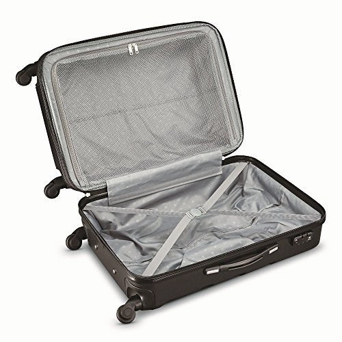 Samsonite Invoke 2 Piece Nested Hardside Set (20"/24"), Black, Only At Amazon