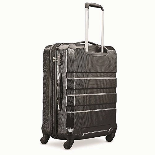 Samsonite Invoke 2 Piece Nested Hardside Set (20"/24"), Black, Only At Amazon