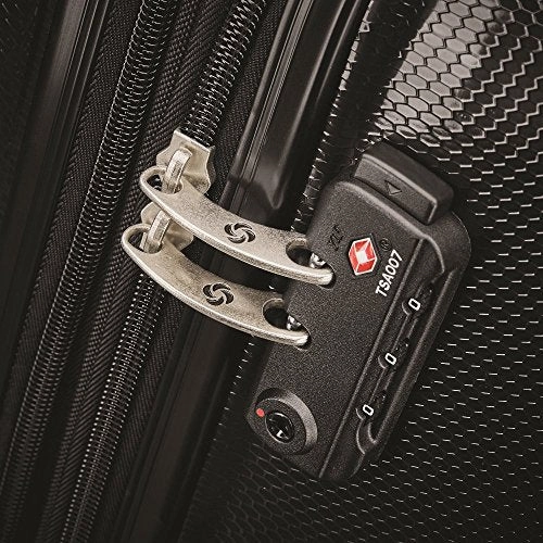 Samsonite Invoke 2 Piece Nested Hardside Set (20"/24"), Black, Only At Amazon