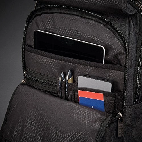 Samsonite Modern Utility Paracycle Laptop Backpack, Charcoal Heather, One Size