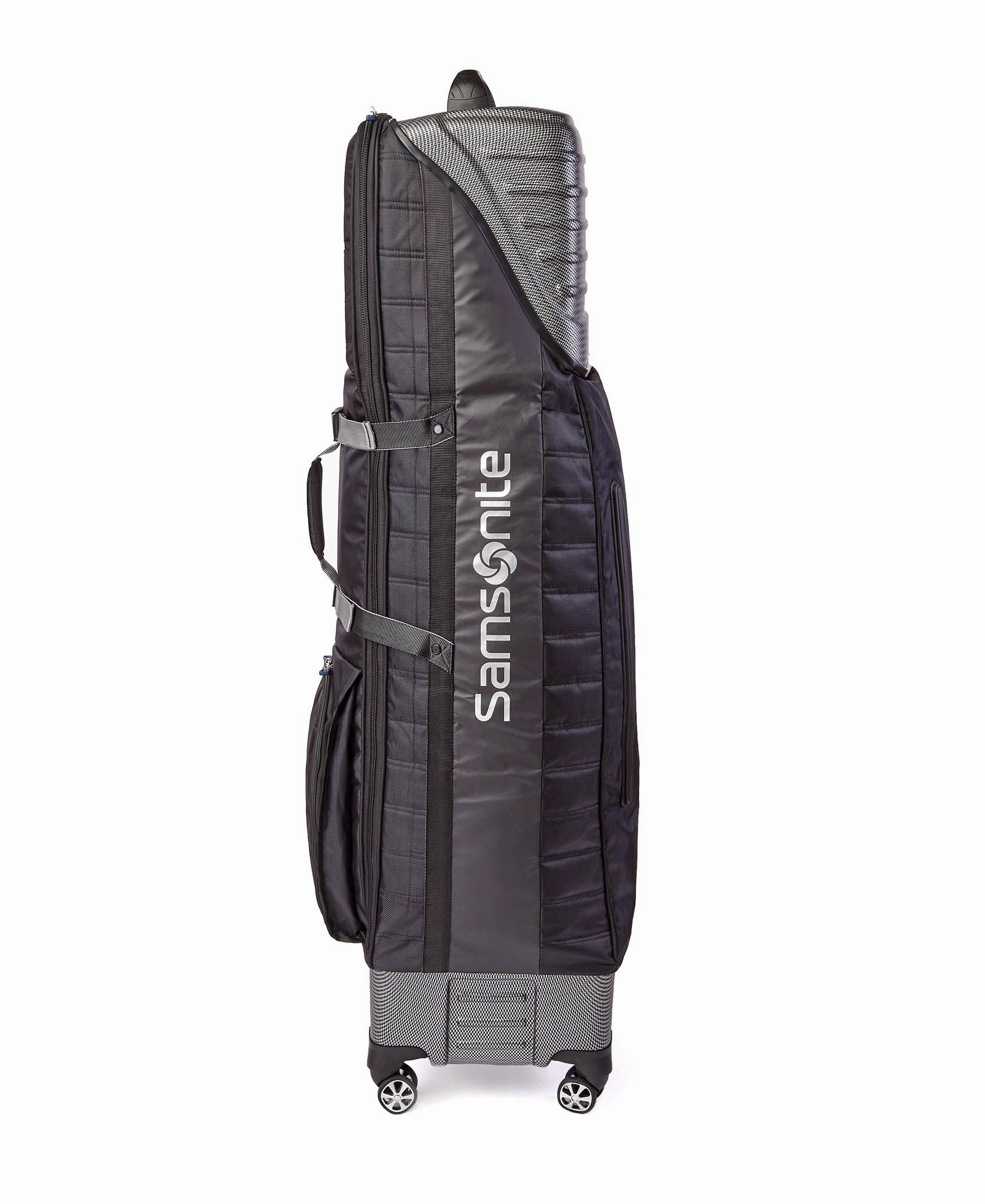 Samsonite "The Protector Hardside and Softside Golf Travel Bag with Shark Wheels
