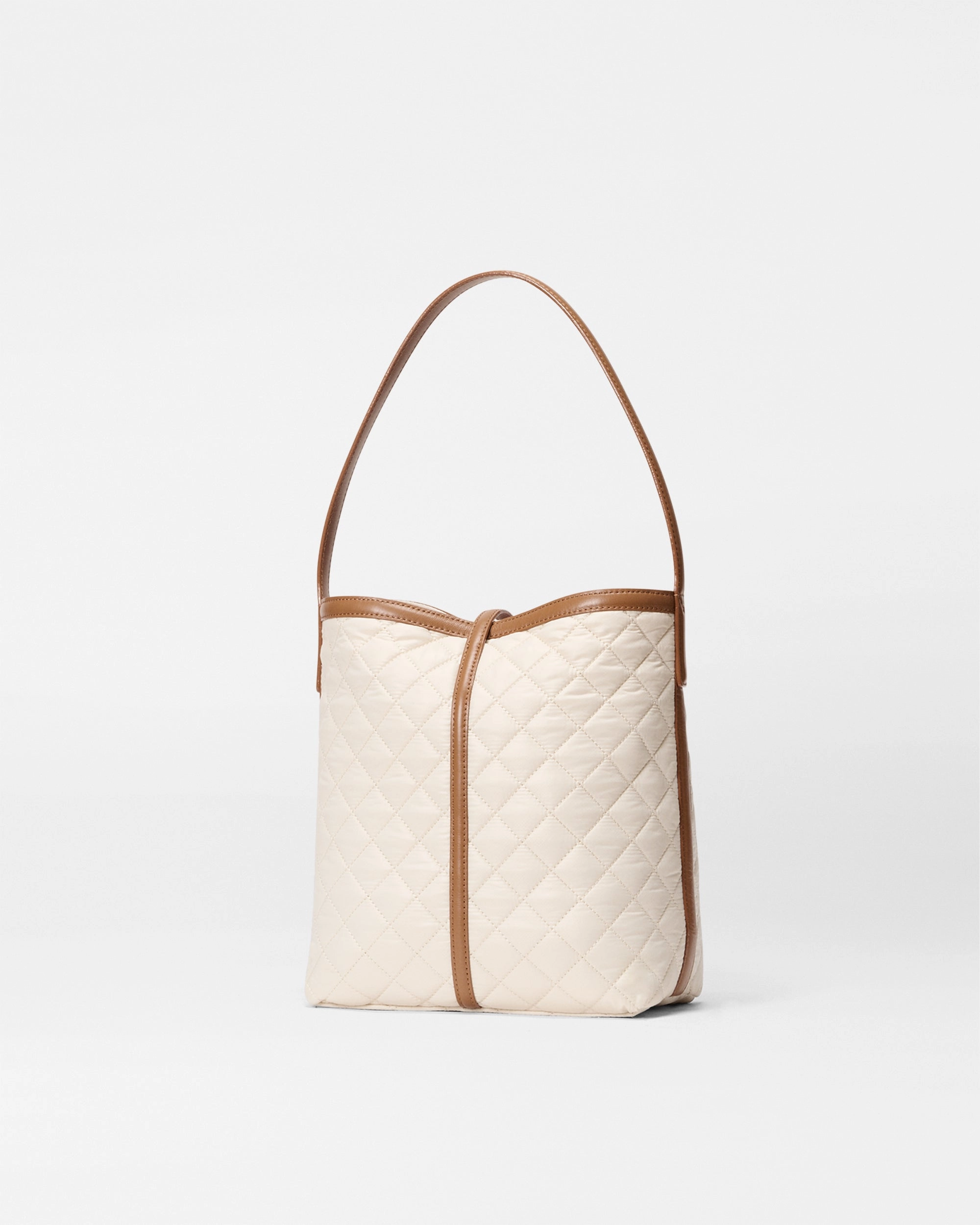 Sandshell with Brown Small Astor Hobo