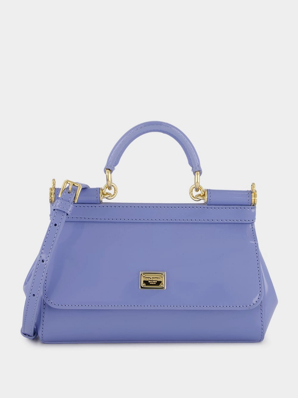 Sicily Handbag In Polished Calfskin