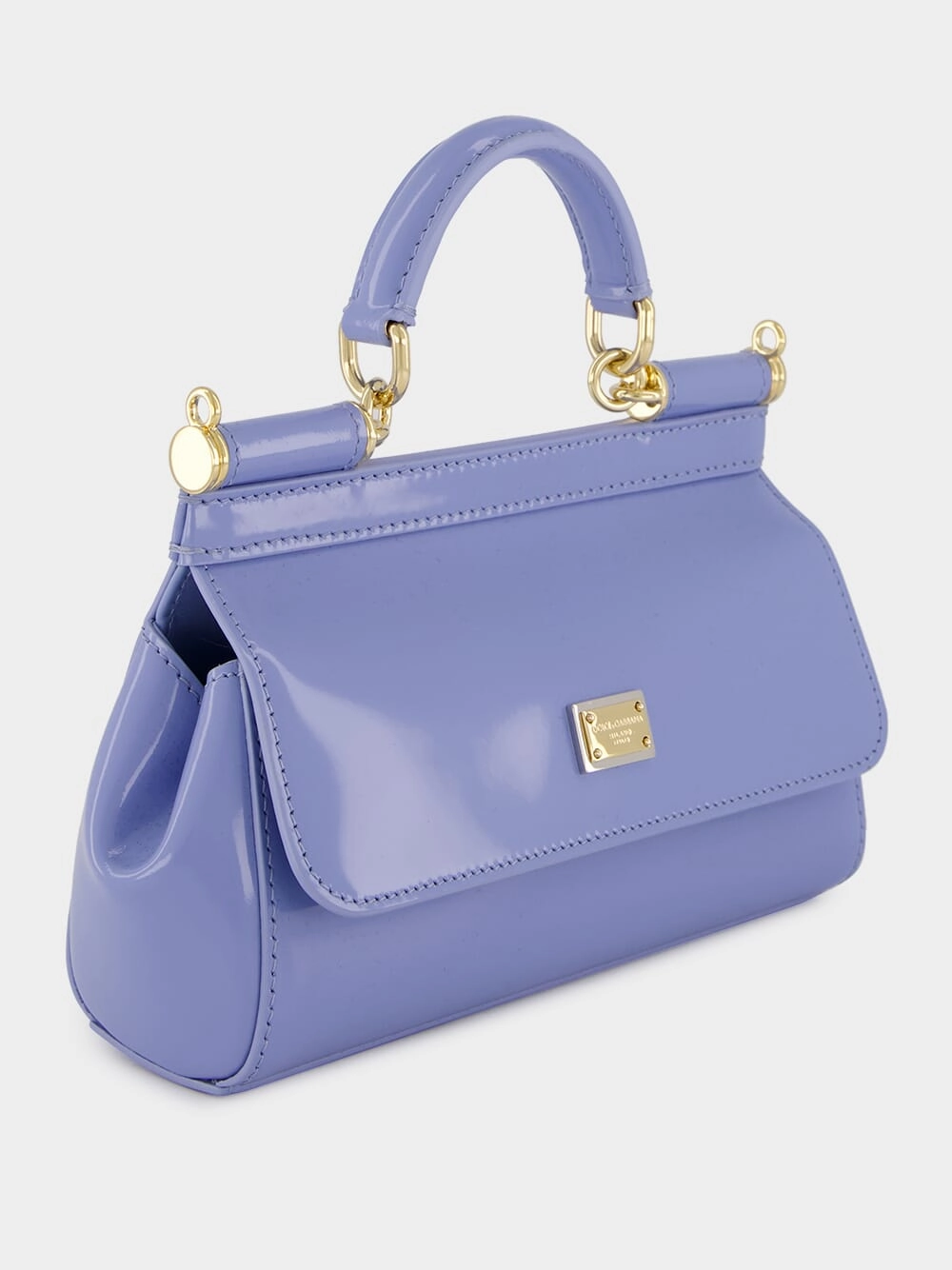 Sicily Handbag In Polished Calfskin