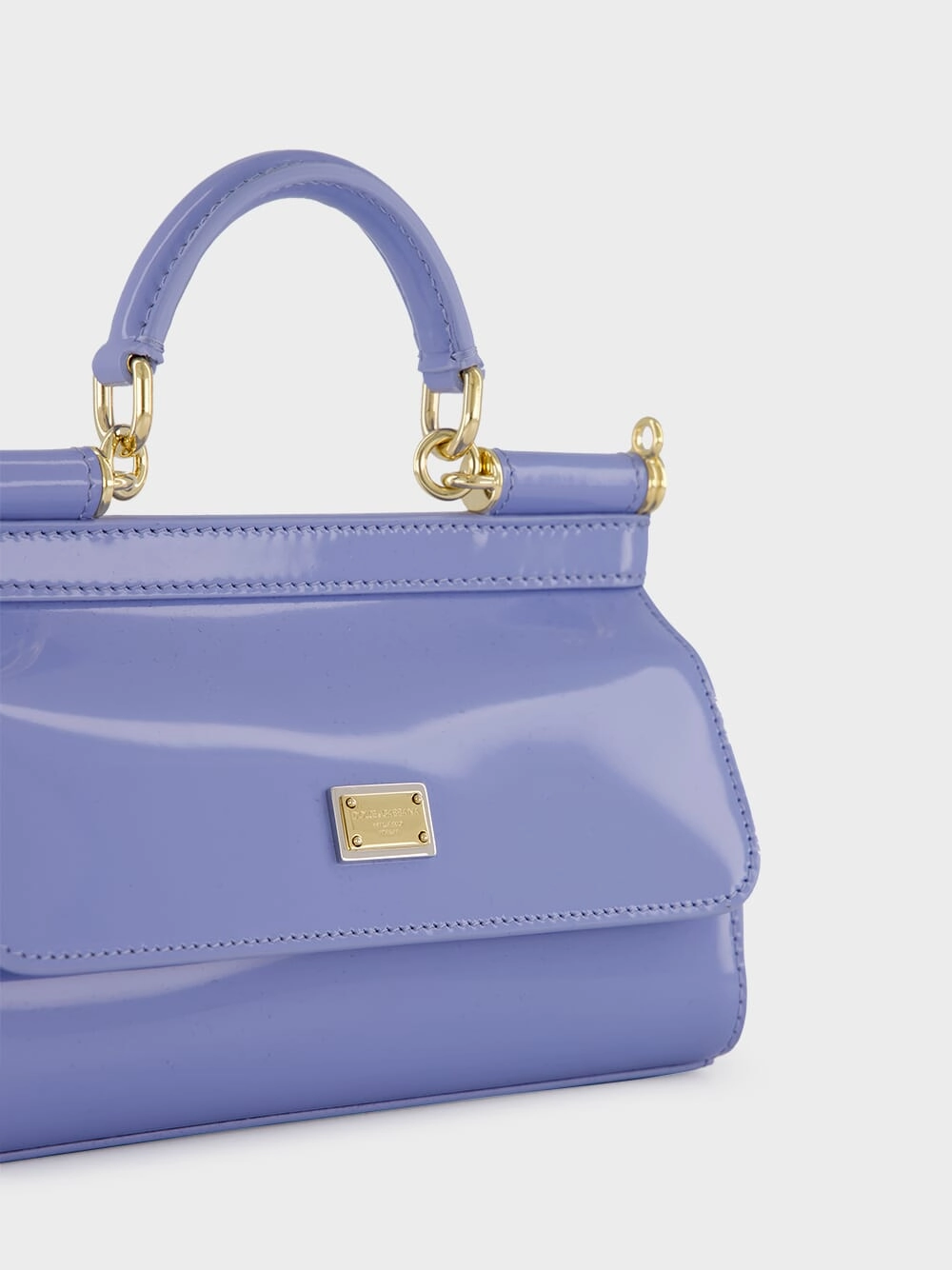 Sicily Handbag In Polished Calfskin