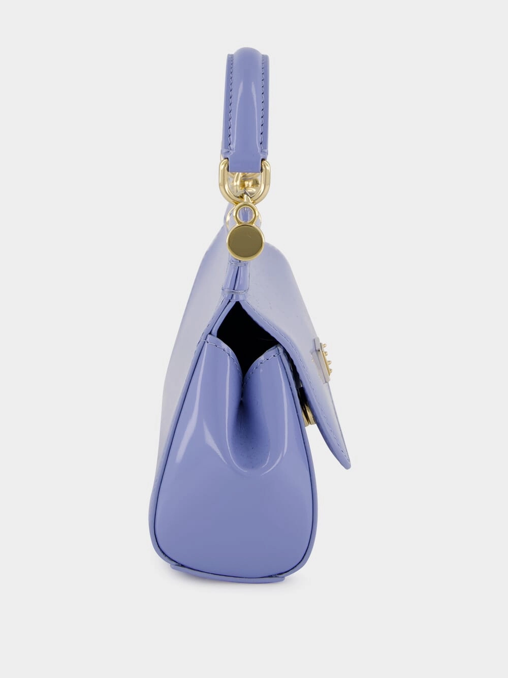 Sicily Handbag In Polished Calfskin