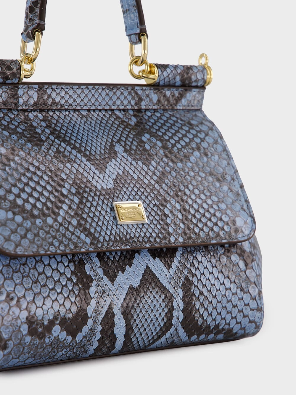 Sicily Python Skin Handbag