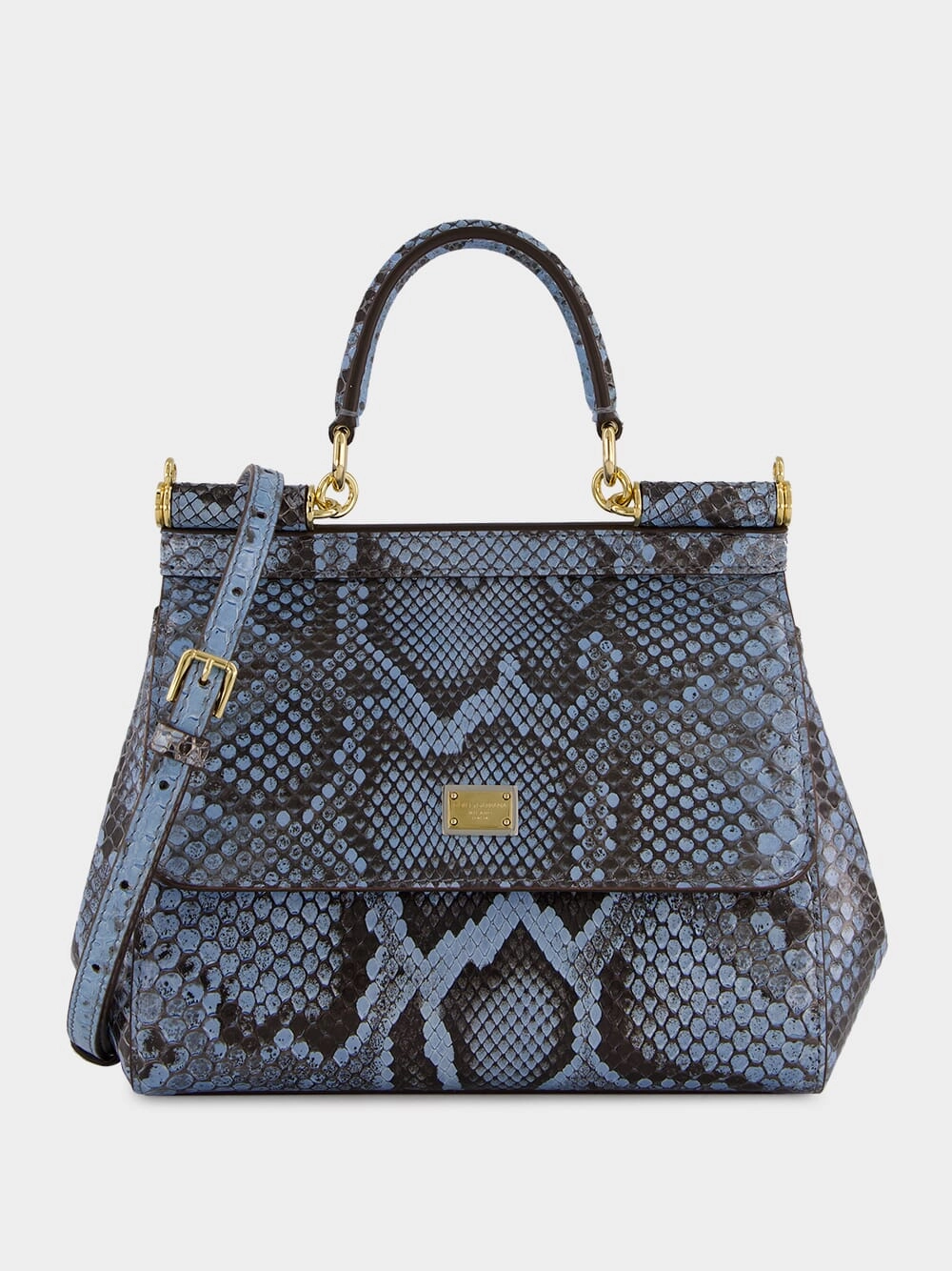 Sicily Python Skin Handbag