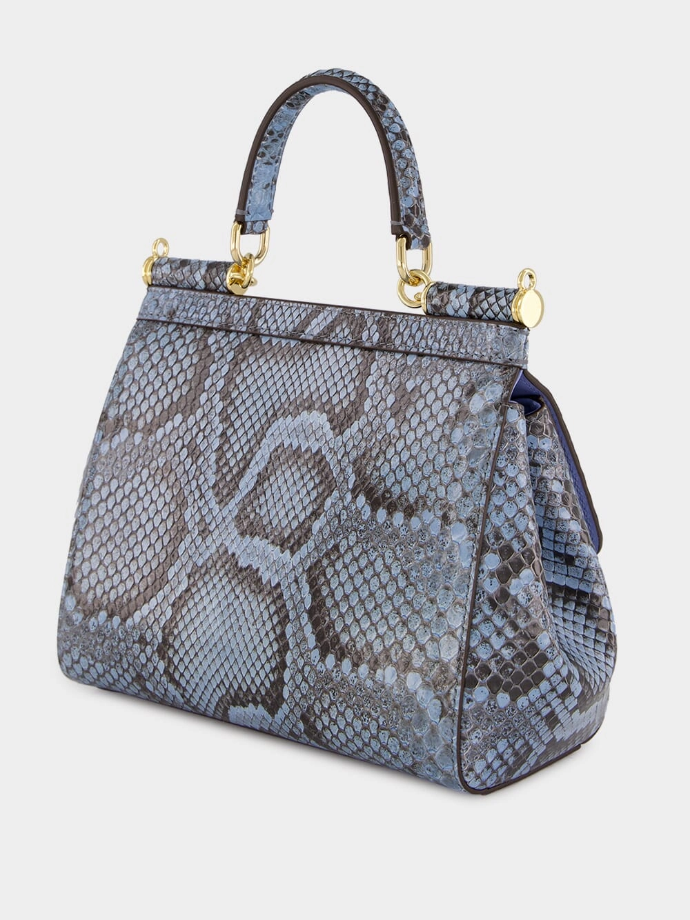 Sicily Python Skin Handbag