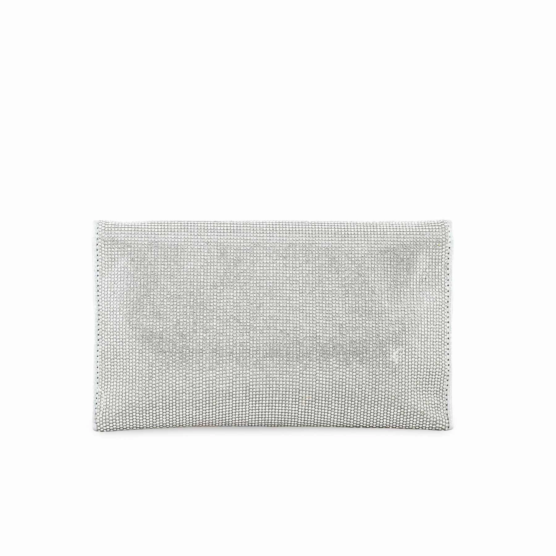 Silver Bridal Clutch P24351