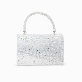 Silver Bridal Clutch P24369