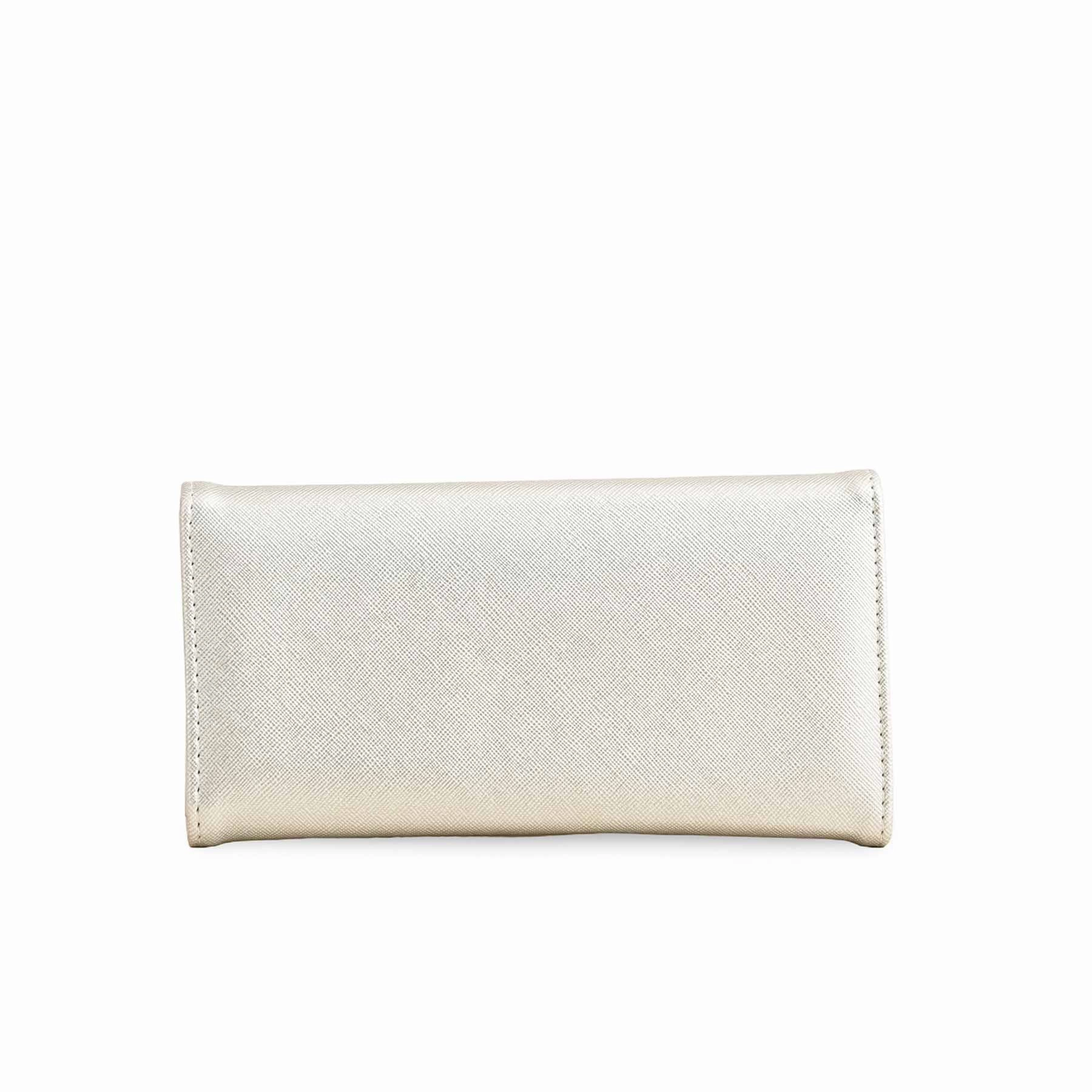 Silver Casual Wallet For Ladies P70967