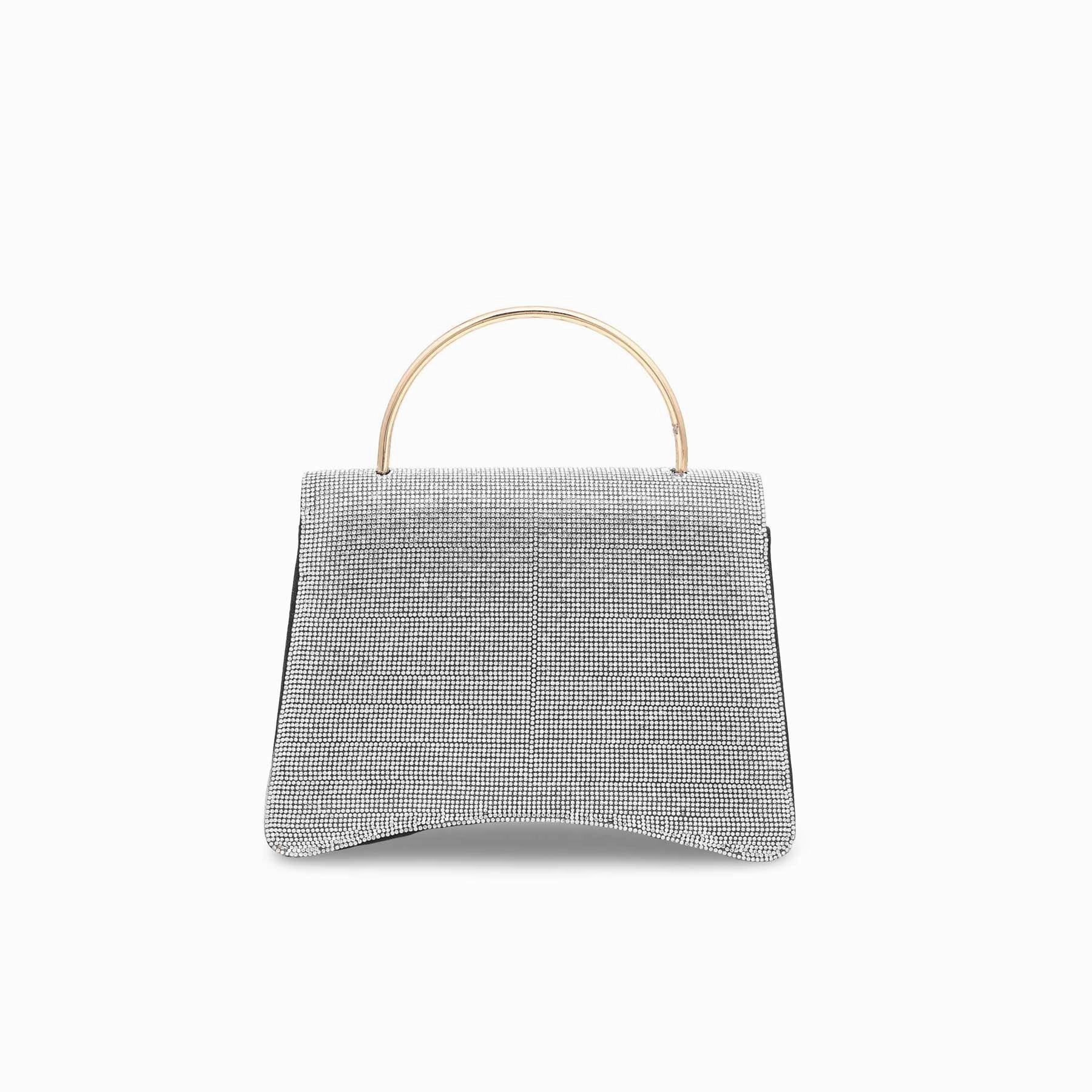 Silver Fancy Clutch P15333